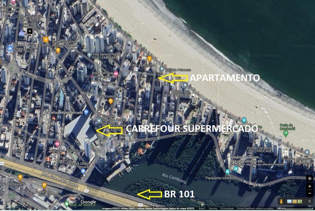 Quadra Mar - Barra Sul 3 Q - - Sc Apartamento Balneário Camboriú